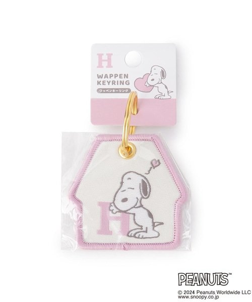 ◆SNOOPY ワッペンキーリング H
