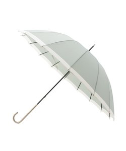 【晴雨兼用/UV】16フレーム リムライン 長傘