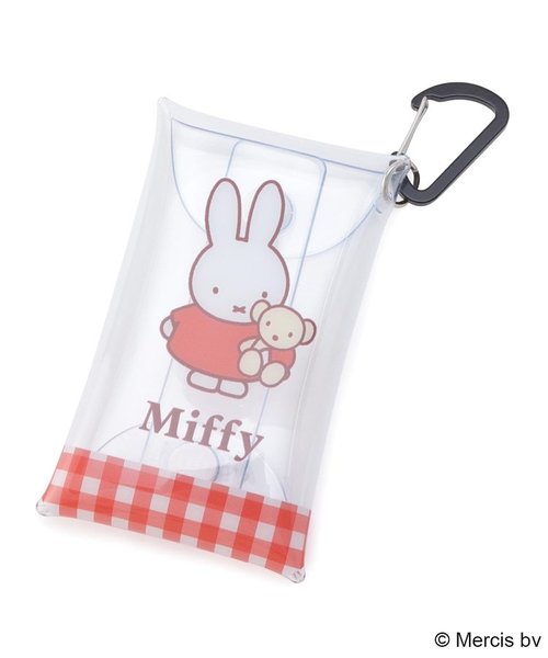 ◆【先行販売】Dick Bruna miffy クリアマルチケース S ギンガム