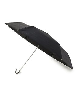 【晴雨兼用/UV】遮光ラインフラワー 折傘