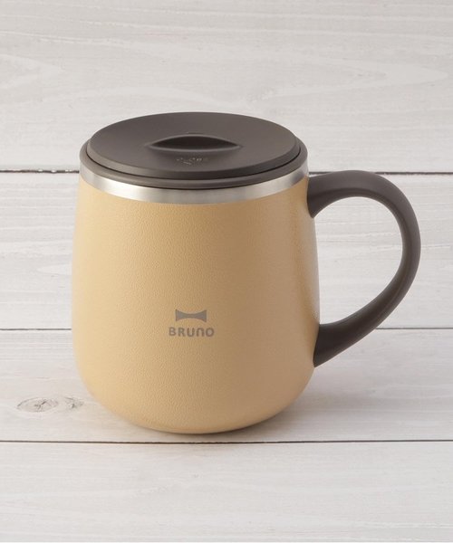 【ワンズテラス限定カラー】BRUNO ブルーノ 蓋つきステンレスマグ S