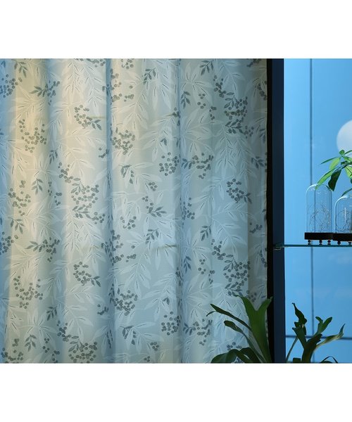ボタニカルプリントカーテン W100×H135cm | LAURA ASHLEY（ローラ