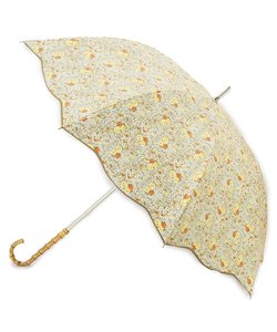 【UVカット/遮熱効果/晴雨兼用】ロウェナ柄 長傘