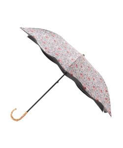 【UVカット/遮熱効果/晴雨兼用】ロウェナ柄 折りたたみ傘