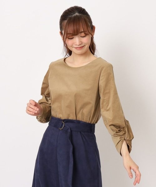 セットアップローラアシュレイベージュジャケットロングスカート