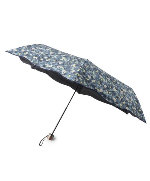 【UVカット/遮熱効果/晴雨兼用】アンクロフト ディッツィー柄 折りたたみ傘