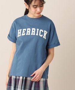 【ユニセックス・洗える】ロゴ刺繍Tシャツ