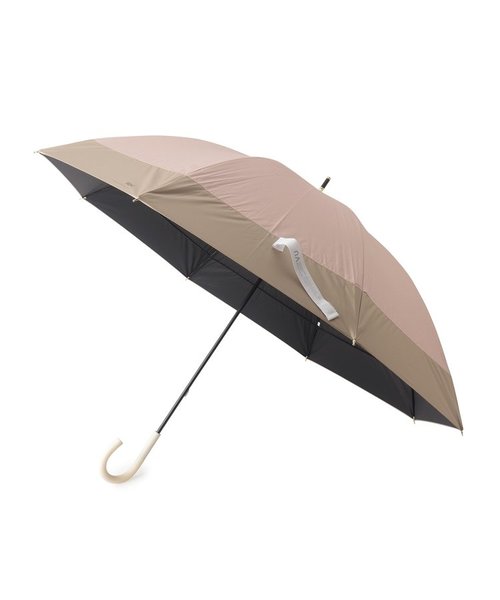 【日傘】【長傘】遮光切り継ぎロング