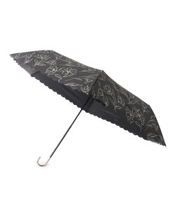 【折りたたみ傘】ラインフラワー