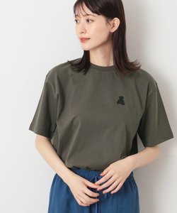 【ユニセックス・洗える】ベアワンポイントTシャツ