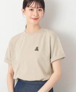 【ユニセックス・洗える】ベアワンポイントTシャツ