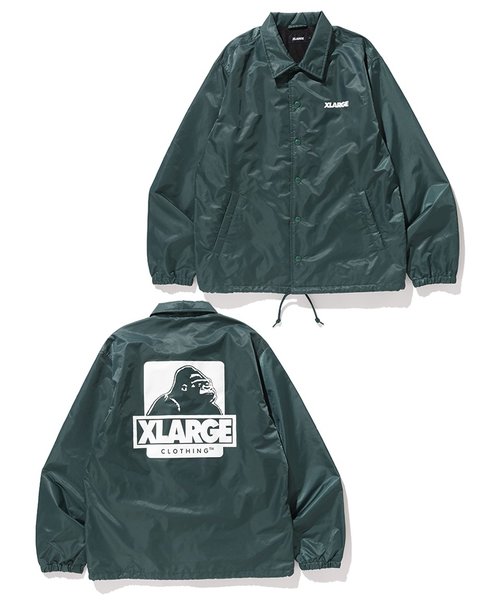 XLARGE EMBROIDERY COACHES JACKET - ナイロンジャケット