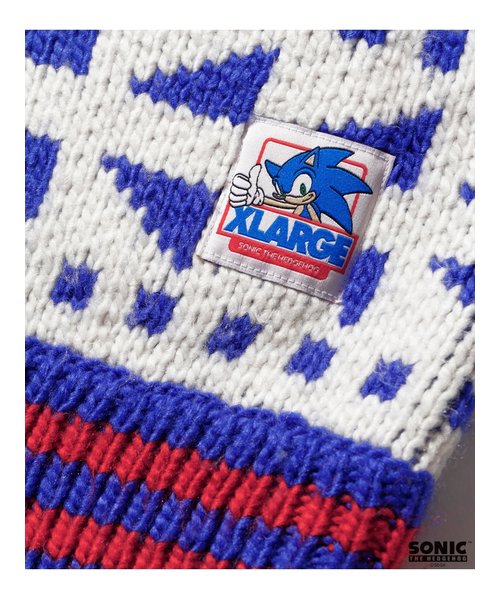 SONIC THE HEDGEHOG COWICHAN SWEATER | XLARGE（エクストララージ）の