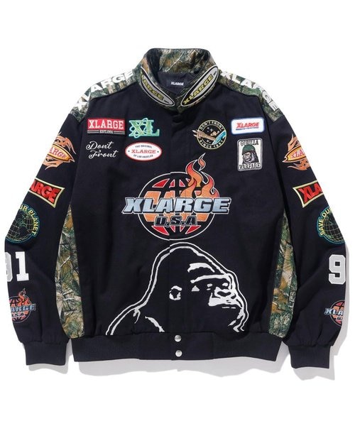 リ*ュ様 X-LARGE レーシングジャケット メンズ XL Amazon | [エクストララージ] アウター RACING JACKET XLARGE