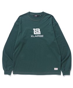 CONTRAST STITCH L/S TEE