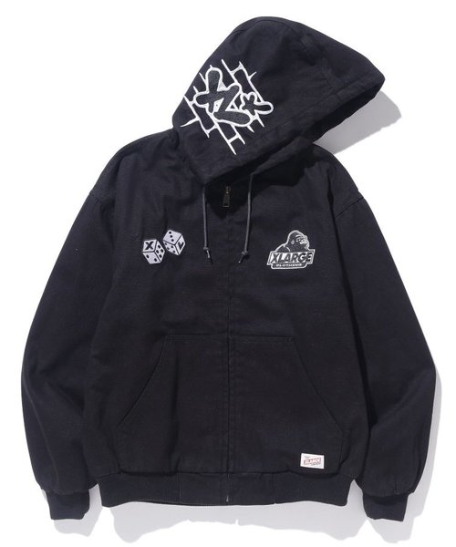 DICE HOODED WORK JACKET