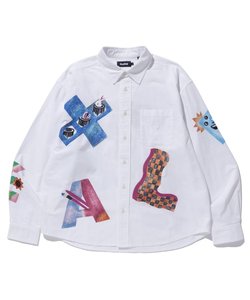 VARIOUS LETTER L/S SHIRT