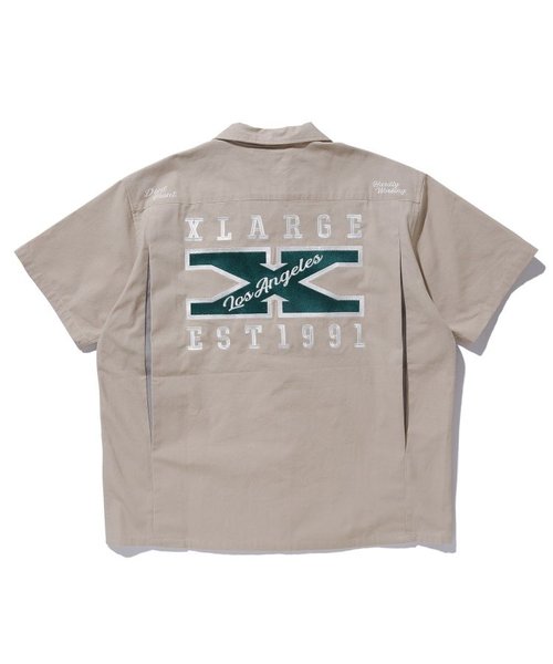 X LOGO S/S WORK SHIRT