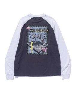 XLARGE CLUB RAGLAN L/S TEE