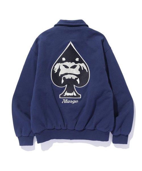 SWEAT VARSITY JACKET