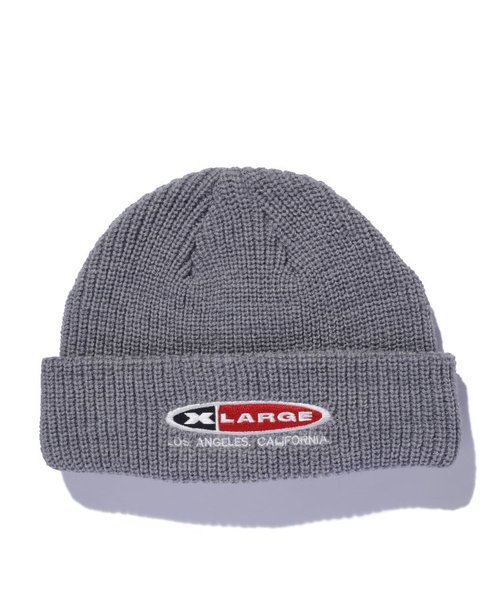 OVAL EMB. KNIT CAP