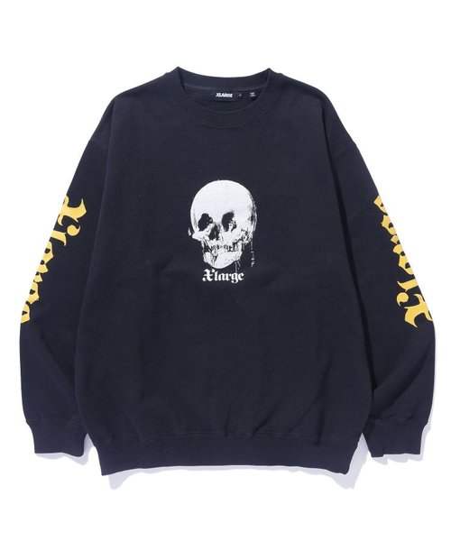 SKULL LADY CREWNECK SWEATSHIRT