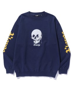 SKULL LADY CREWNECK SWEATSHIRT