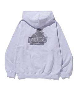 RHINESTONE OG ZIP HOODED SWEATSHIRT