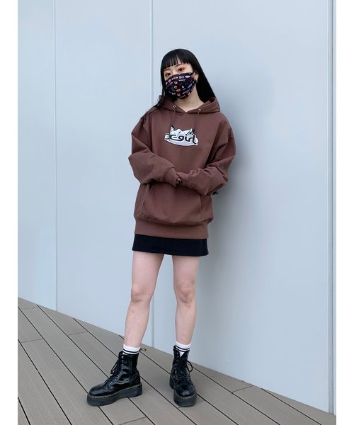 X-girl × HYSTERIC GLAMOUR PATCH HOODIE | X-girl（エックスガール