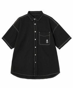 TWILL_FACE_EMBROIDERY_S/S_SHIRT_X-girl