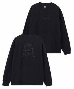 EMBROIDERED_FACE_L/S_TEE_X-girl