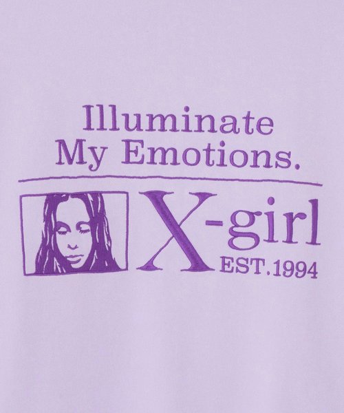 MY_EMOTIONS_ZIP_UP_SWEAT_HOODIE_X-girl | X-girl（エックスガール ...