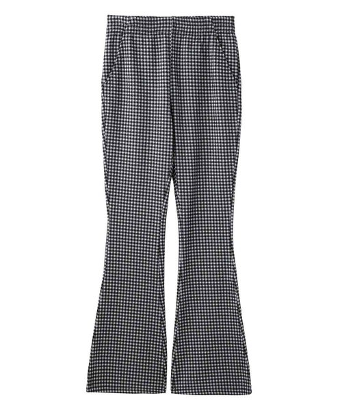 GINGHAM EASY PANTS