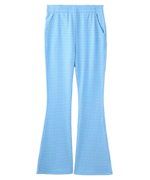 GINGHAM EASY PANTS