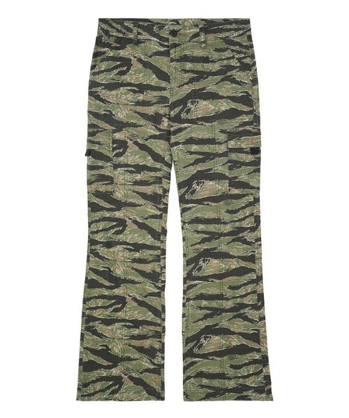 MILITARY FLARE PANTS