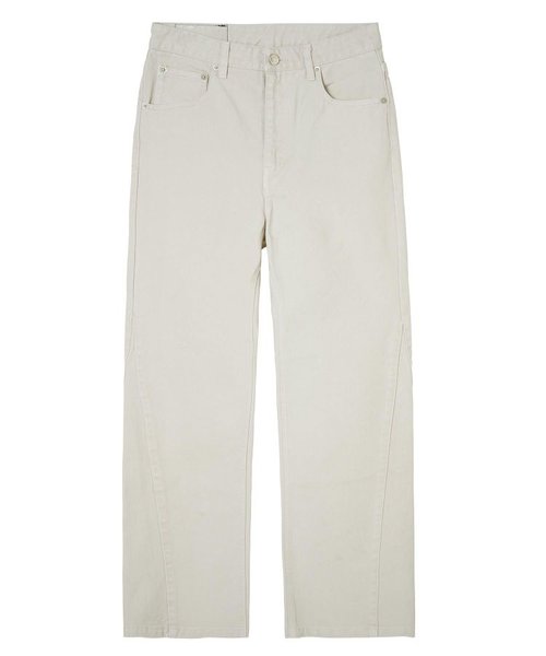 TWILL FLARE PANTS