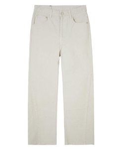 TWILL FLARE PANTS