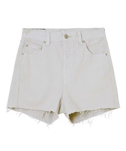 TWILL RAW HEM SHORT PANTS