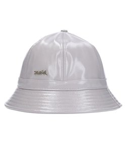 FAUX LEATHER METRO HAT