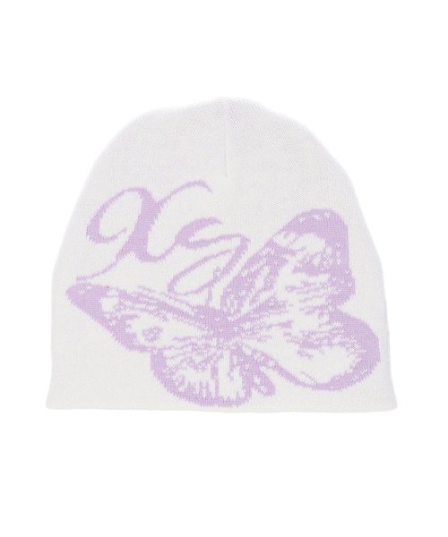 BUTTERFLY JACQUARD BEANIE