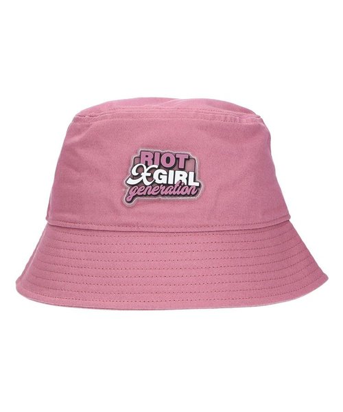 DOUBLE LOGO BUCKET HAT