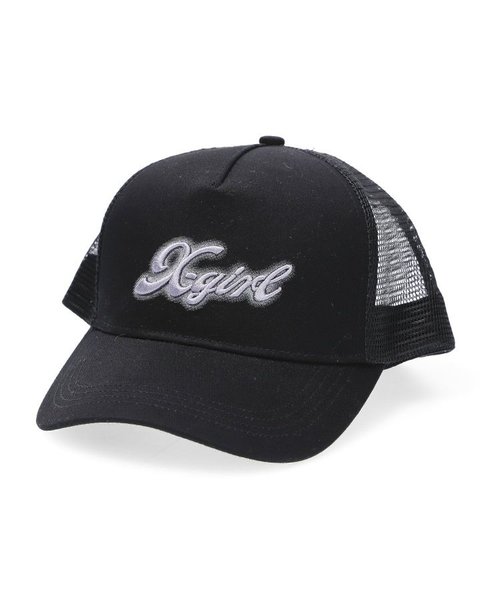 SPRAY PRINT AND EMBROIDERY TRUCKER CAP