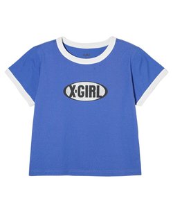 GLITTER OVAL LOGO S/S BABY TEE