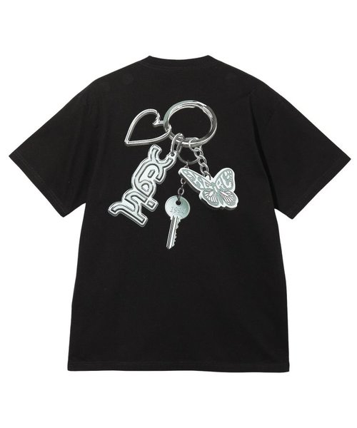 X-girl MOTIF KEYCHARM S/S TEE