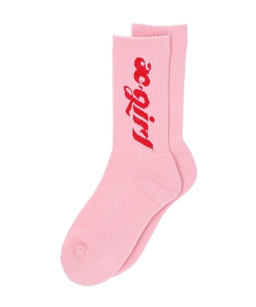 CHUBBY LOGO RIB SOCKS