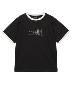 OUTLINE MILLS LOGO S/S RINGER TEE