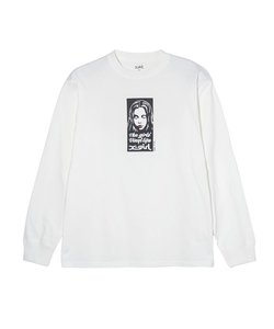 VINYL LIP FACE L/S TEE