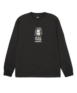 VINYL LIP FACE L/S TEE