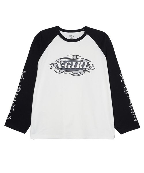 CURVED OVAL LOGO B/B BIG TEE