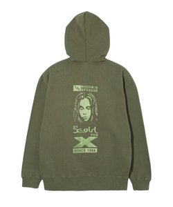 BY X-GIRL FOR X ZIP UP SWEAT HOODIE